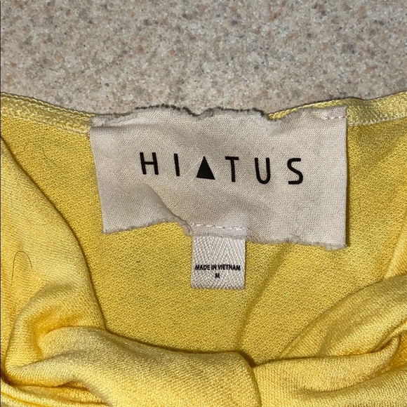 yellow Flowy top from Nordstrom! - Picture 2 of 4